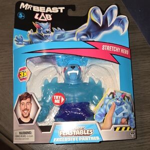 MrBeast Lab Feastables Exclusive Panther Stretchy Hero - Blue